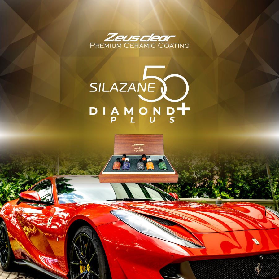 [Premium Three-Coat] Zeus clear Premium Ceramic Coating SILAZANE50 Diamond Plus