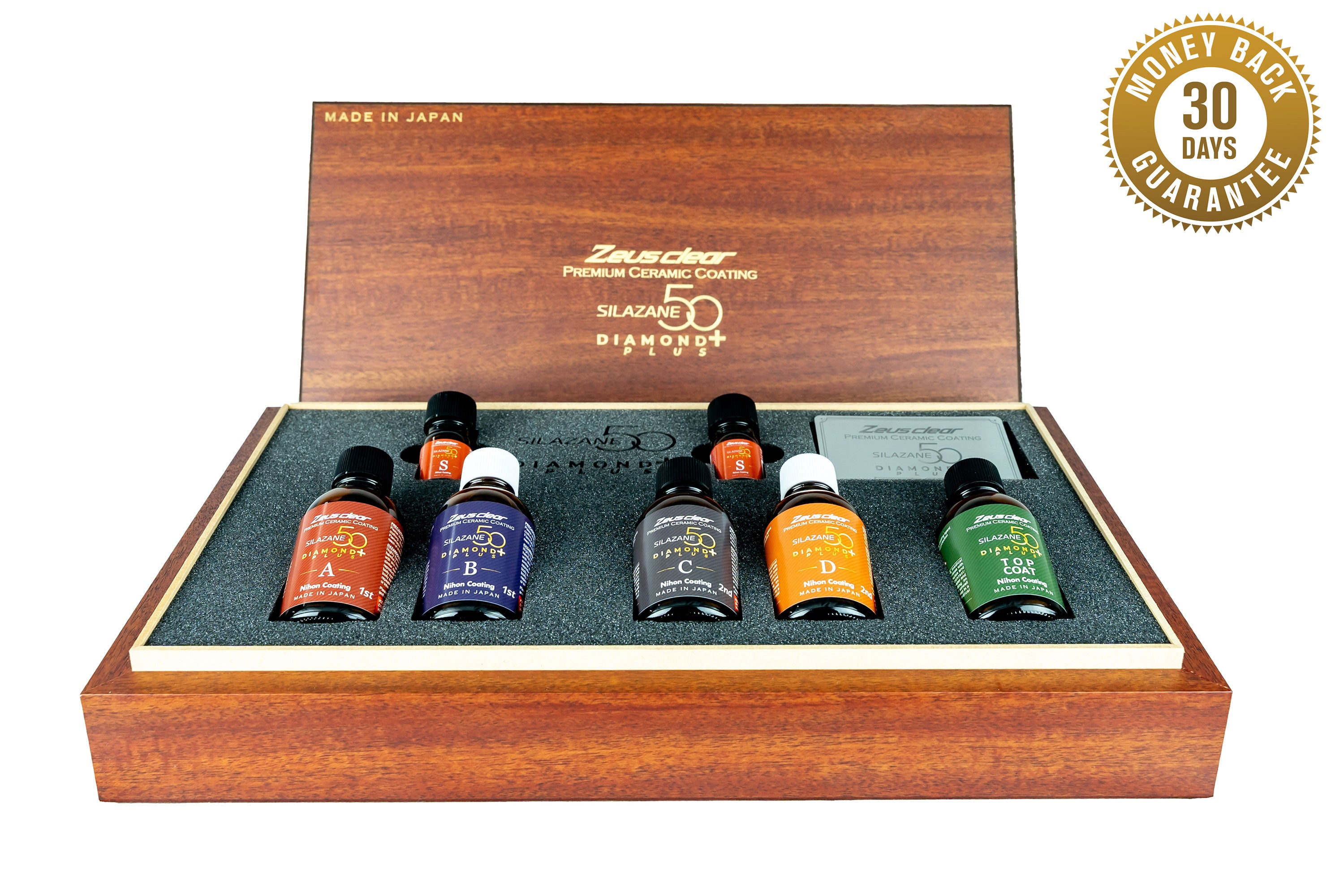 Premium Three-Coat] Zeus clear Premium Ceramic Coating SILAZANE50 Dia